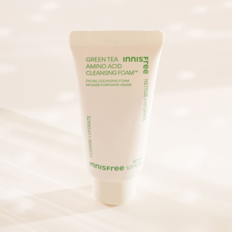 Mousse Nettoyante Visage au Thé Vert et aux Acides Aminés – Innisfree